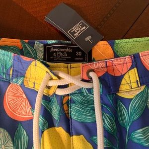 NWT Abercrombie & Fitch Swim Trunk